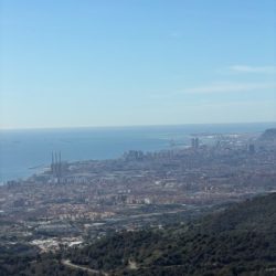 Ruta con vistas cerca Barcelona